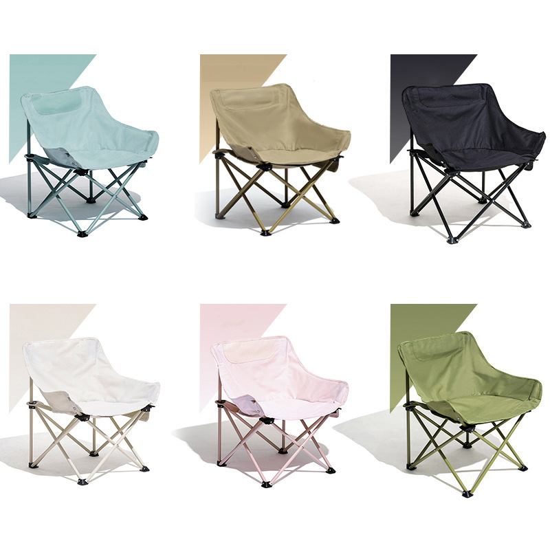 Outdoor Camping Moon Chairs and Fishing Chair